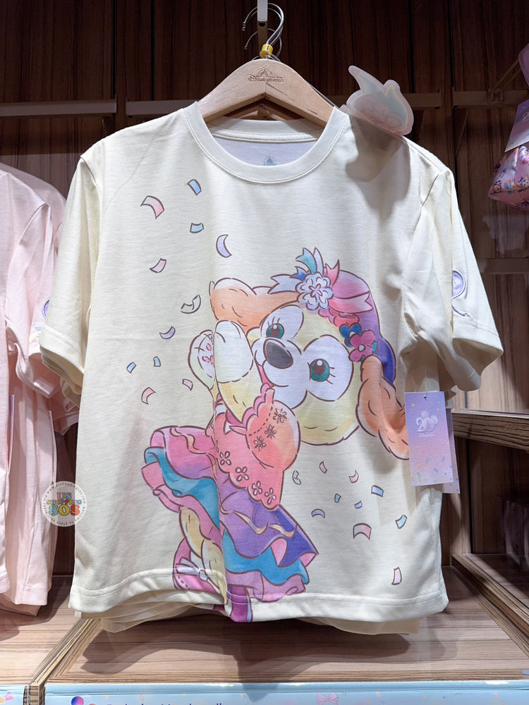 HKDL - 20th Anniversary Grand Celebration - Duffy & Friends CookieAnn T Shirt for Adults