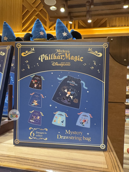 HKDL - 2026 Mickey’s PhilharMagic x Mystery Drawstring Bags Box Set