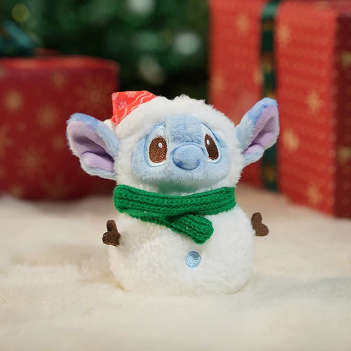 China Exclusive- Stitch ‘Snowman’ Shaped Plush Keychain