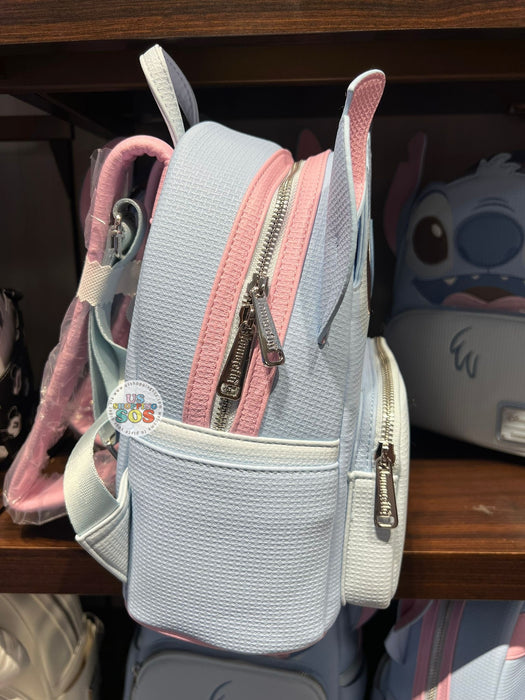DLR/WDW - Lilo & Stitch - Loungefly Stitch Waffle Pattern Backpack