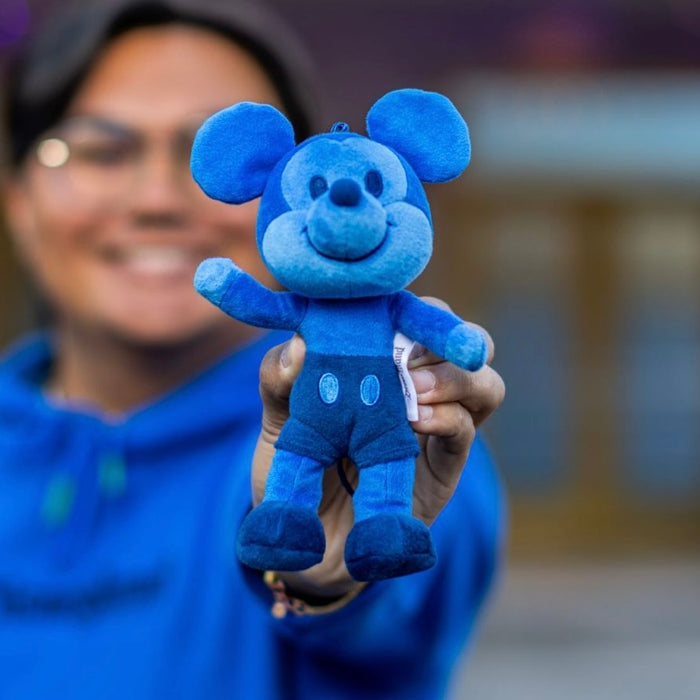 DLR/WDW - Logo Mania 2026 Last Day of Trip Blues - Cobalt Blue Mickey nuiMOs Plush Toy