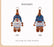 SHDS - 2026 Chip & Dale Fair Isle Winter Collection x Dale Plush Keychain (Release Date: Oct 20, 2026)