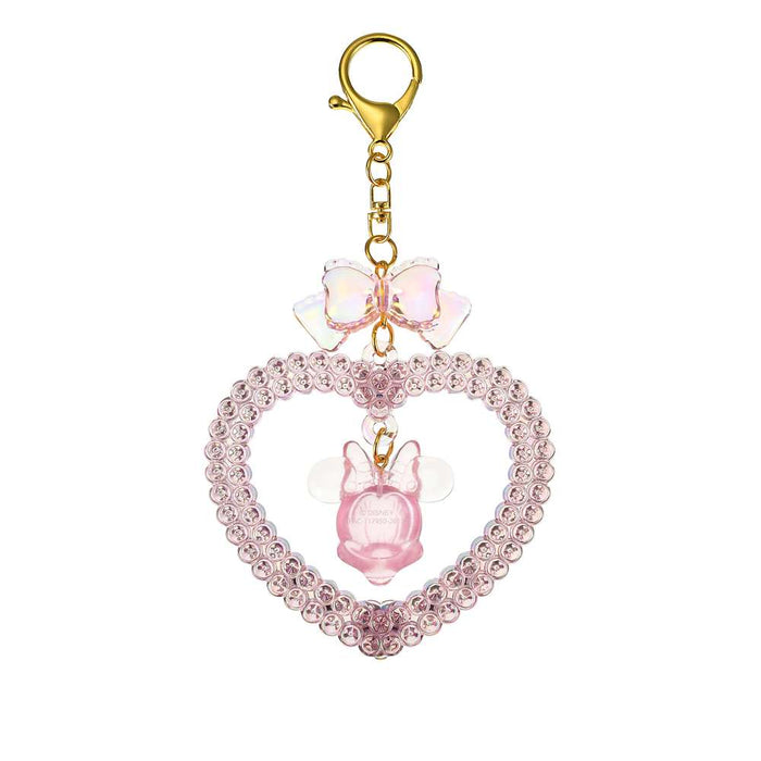 JDS - 2026 Heart Glitter Lovely x Minnie Mouse Keychain