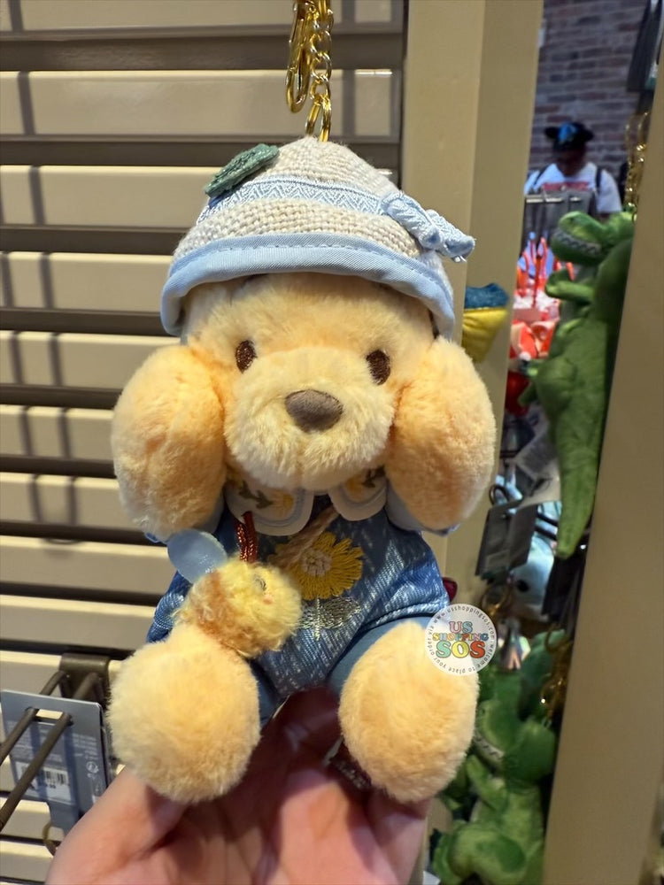 DLR/WDW - Pooh & Friends Summer Garden 2026 - Pooh Plush Keychain