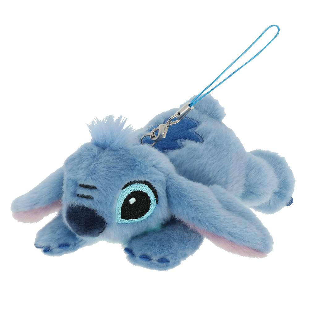 TDR - Laying Stitch Plush Keychain/Strap (Release Date: June 18, 2025)