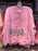DLR/WDW - Christmas 2025 - Mickey & Friends Park Logo Pink Pullover (Adult)