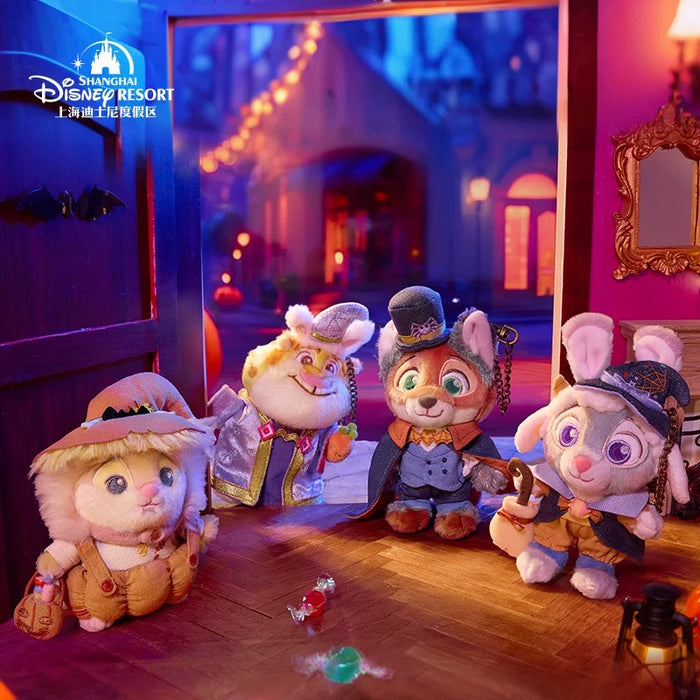 SHDL - 2025 Zootopia Halloween Collection x  Nick Wilde Plush Keychain (Release Date: Sept 15, 2025)