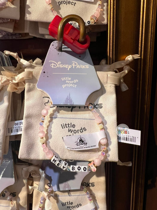 DLR/WDW - Halloween 2026 Pastel Cutie Ghost - Little Words Project “Hey Boo” Bracelet