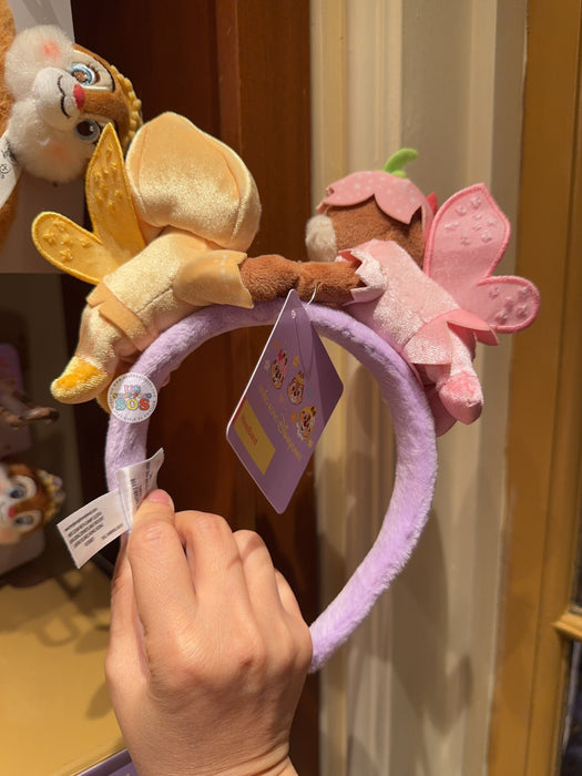 HKDL - 2026 Chip 'n' Dale Forest Fairies Collection x Chip & Dale Plushy Headband