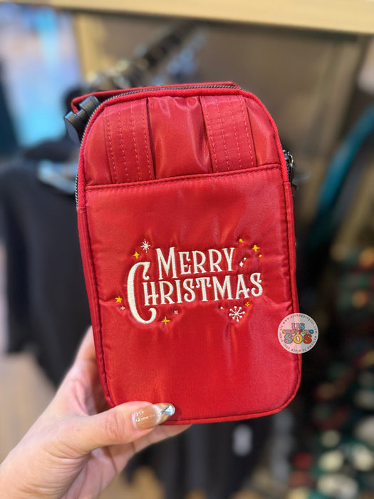 DLR/WDW - Christmas 2025 - Lug Santa Mickey Crossbody Bag