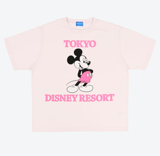 TDR - Mickey Mouse ‘TOKYO DISNEY RESORT’ T Shirt for Adults Color: Pink (Release Date: Apr 17, 2025)