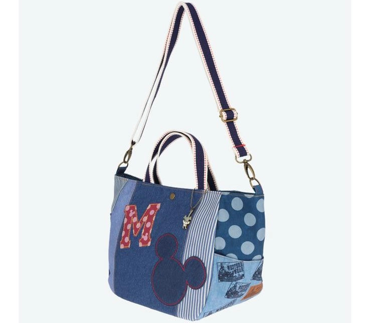 TDR - Vintage Denim Design x Mickey & Minnie Mouse Denim 2 Ways Bag (Release Date: Jun 5, 2025)
