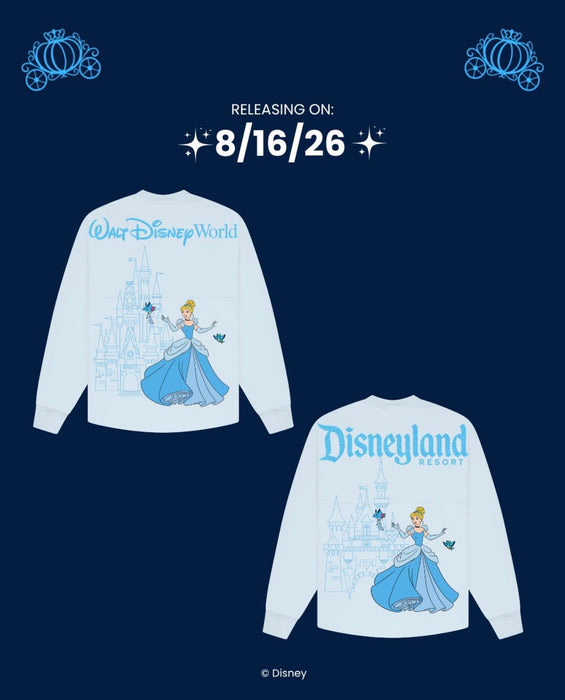 DLR/WDW - 2026 Disney Princess Cinderella Spirit Jersey (Adults)