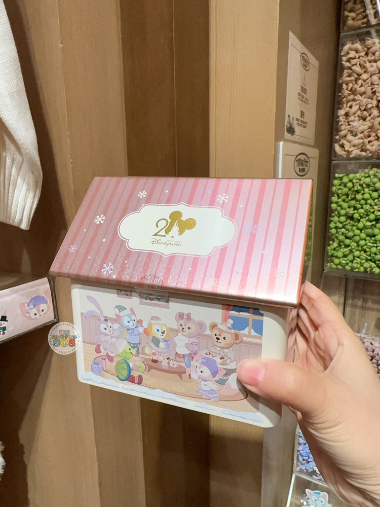 HKDL - 2025 Duffy and Friends Christmas Party x Godiva Chocolate House Shaped Box Set