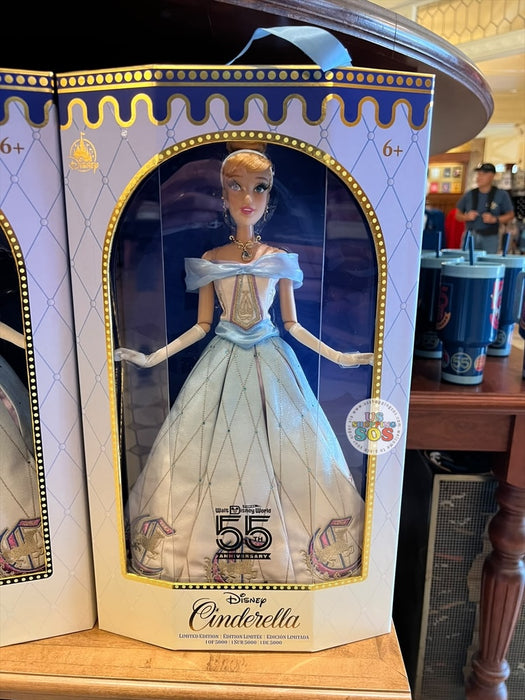 WDW - Walt Disney World 55th Anniversary - Cinderella Limited Edition Doll LE 5000