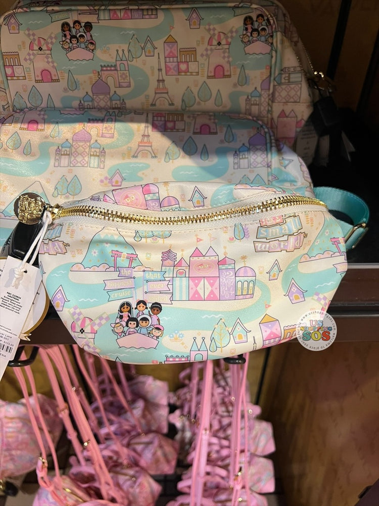 DLR/WDW - Stoney Clover Lane - It’s a Small World Logo Ride Fanny Pack