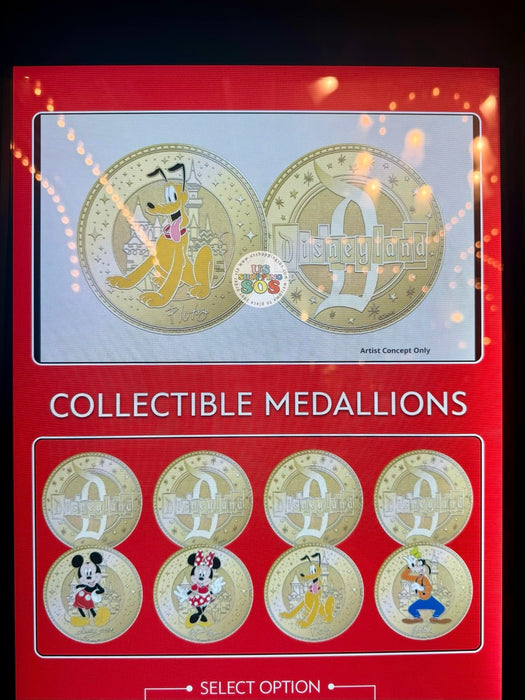 DLR - Color Collectible Medallions 2026 - Mickey & Friends