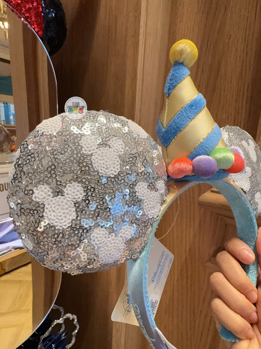 HKDL - 2026 Mickey’s Bubblelicious Birthday Collection x Mickey Mouse Sequin Ear Headband