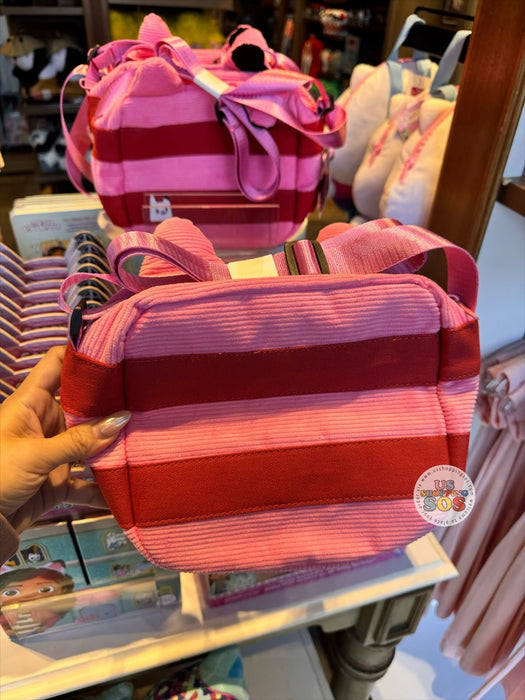 Universal Studios - Gabby’s Dollhouse - Pandy Paws Red Pink Stripe Crossbody Bag