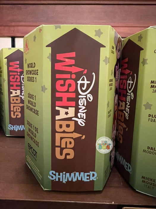 WDW - Epcot World Showcase - Wishables Shimmer Mystery Plush Toy Series 1