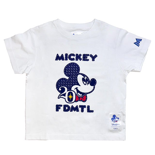 HKDL - Hong Kong Disneyland 20th Anniversary FDMTL Mickey White Tee for Kids