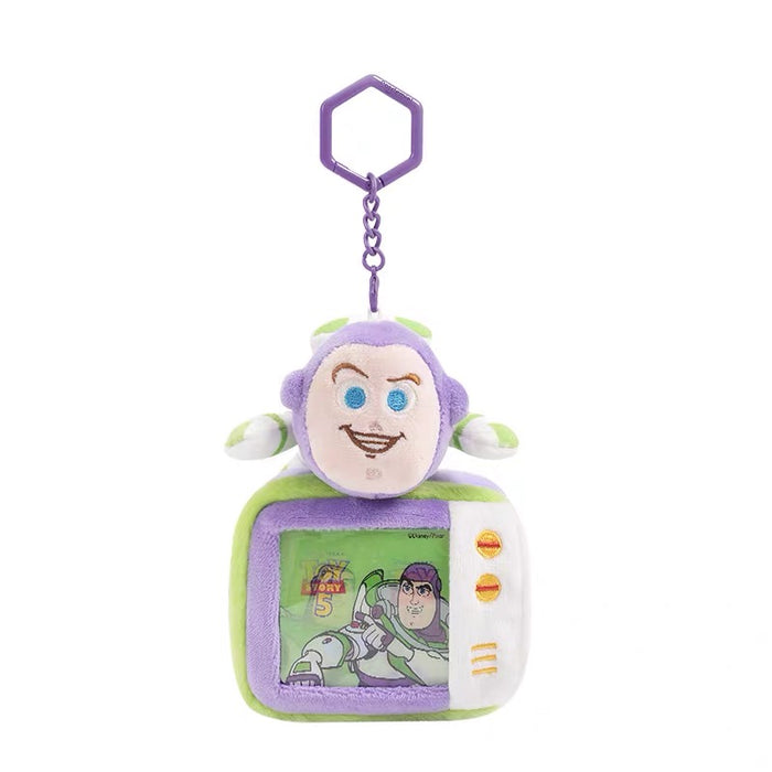 China Exclusive Potdemiel - Toy Story 5 "Playful Time Machine" x Buzz Lightyear Plush Keychain & Pouch
