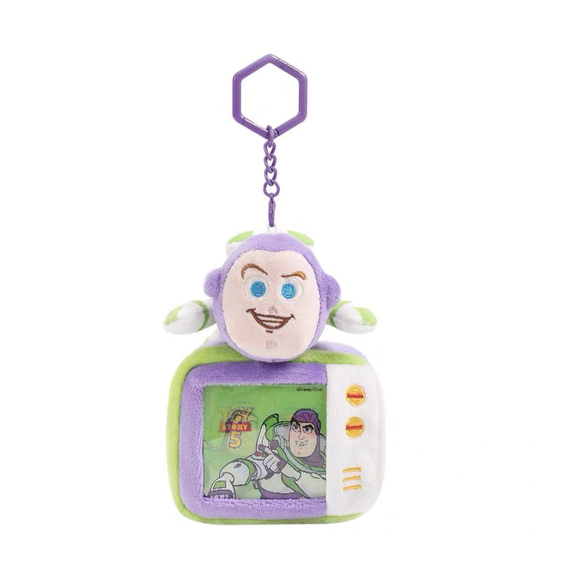 China Exclusive Potdemiel - Toy Story 5 "Playful Time Machine" x Buzz Lightyear Plush Keychain & Pouch