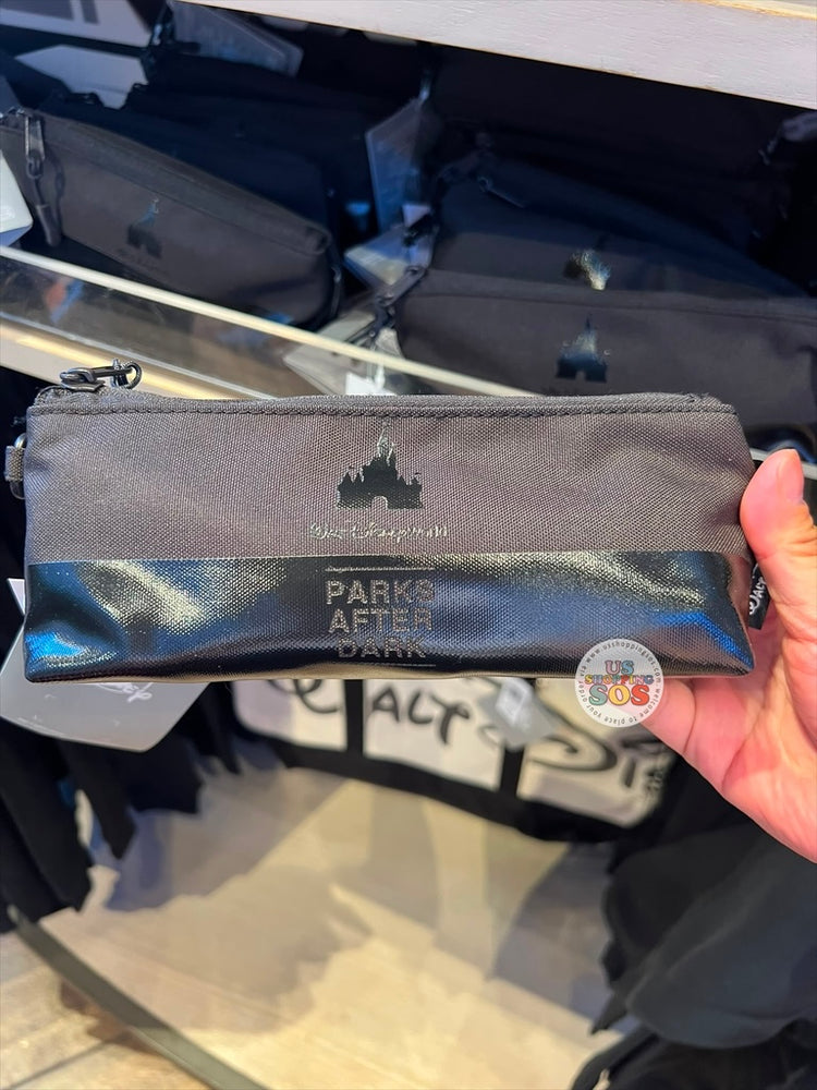 WDW Exclusive - Logo Mania 2026 Parks After Dark - Black Park Logo Pen Case