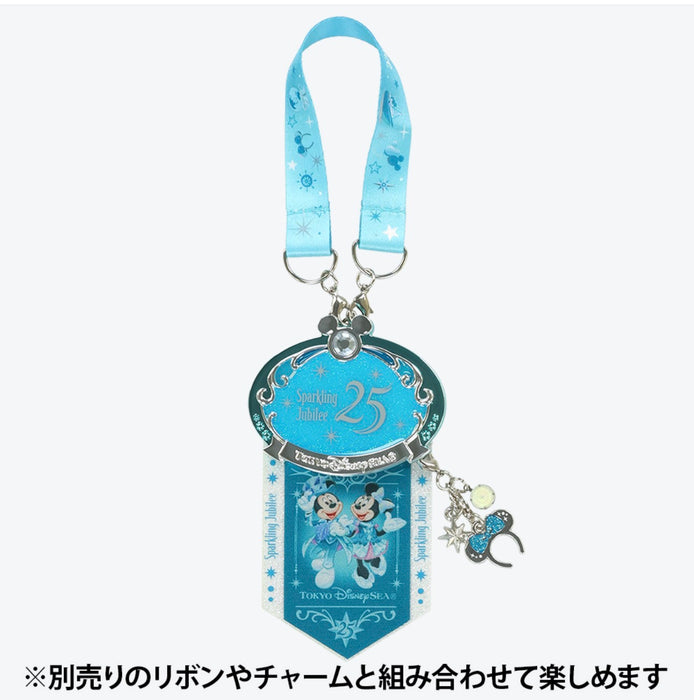 TDR - Tokyo DisneySea 25th Anniversary "Sparkling Jubilee" Badge Collection x Jubilee Badge Mickey Mouse Ear Shaped (Release Date: Apr 8, 2026)
