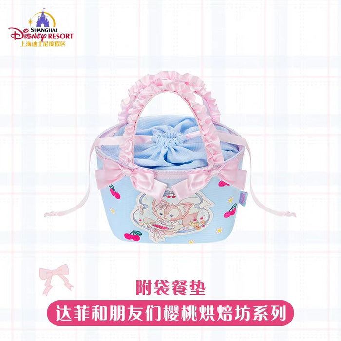 SHDL - 2026 Duffy & Friends Cherry Bakery Collection x Lunch Bag  & Placemat Set of 2 (Release Date: Jul 8, 2026)