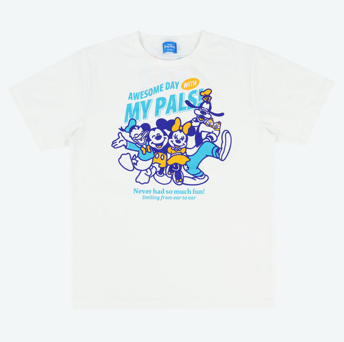 TDR - Mickey & Friends "AWESOME DAY WITH MY PALS!" T Shirt for Adults (Release Date: July 1, 2025)