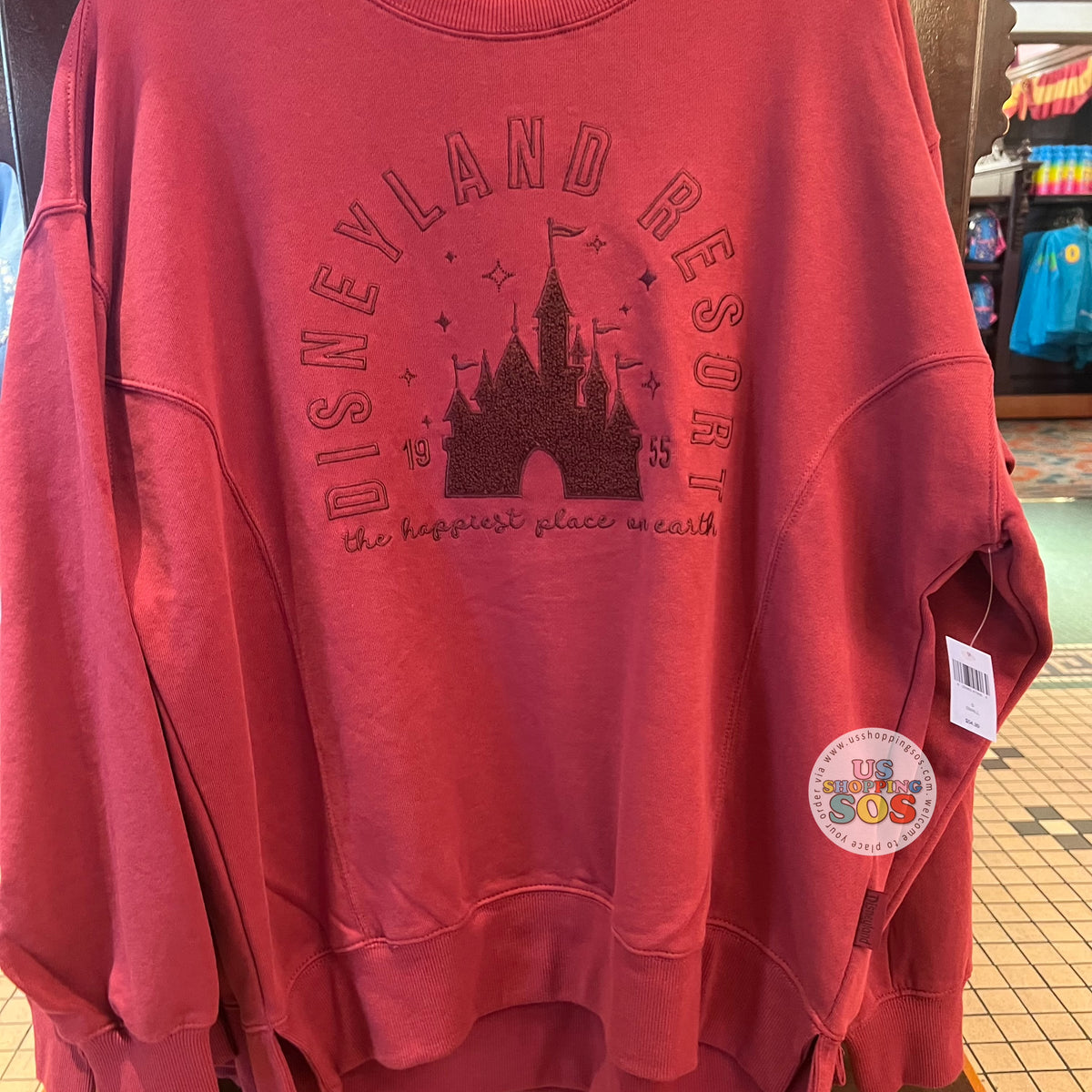 DLR - “Disneyland Resort The Happiest Place on Earth 1955” Red