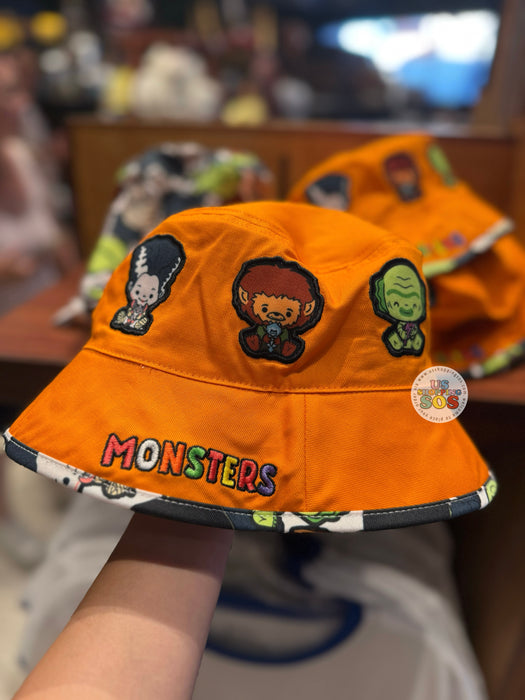Universal Studios - Universal Bitty Monsters - All Characters Reversible Bucket Hat (Adult)