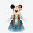 TDR - Fantasy Springs Collection x Minnie Mouse Plush Keychain (Ship out to you by the end of Oct 2024)