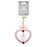 JDS - 2026 Heart Glitter Lovely x Minnie Mouse Keychain