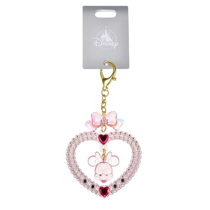 JDS - 2026 Heart Glitter Lovely x Minnie Mouse Keychain
