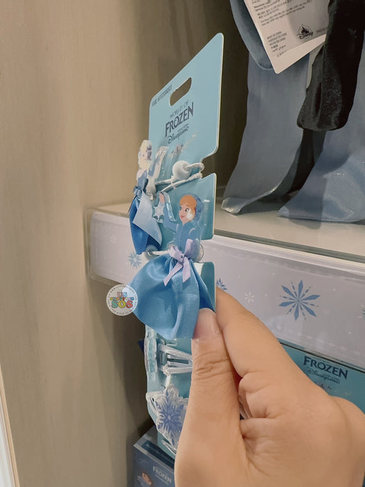 HKDL - 2025 World of Frozen x Anna & Elsa Hair Accessories Set