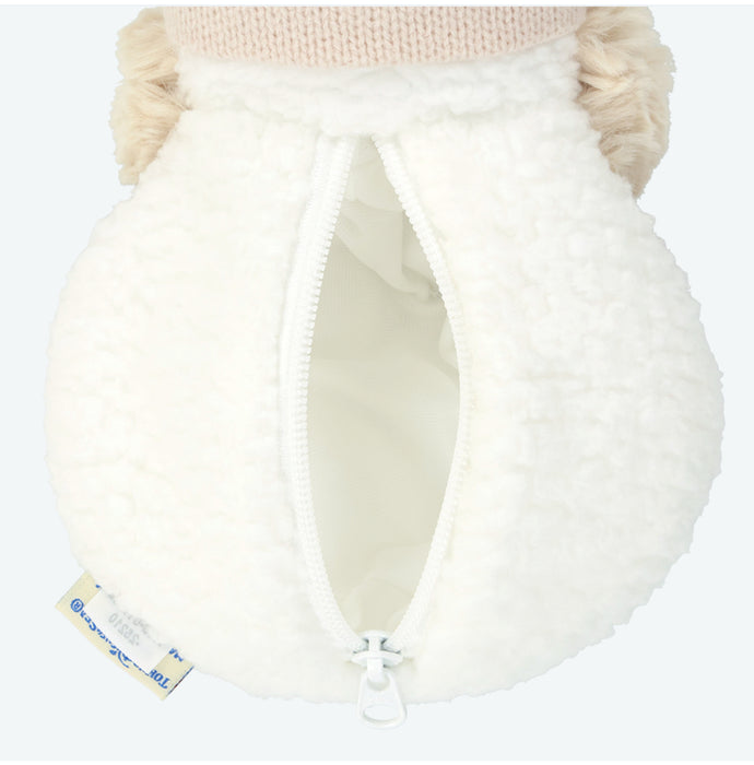 TDR - Duffy & Friends "Wintery Snowman" Collection x Fluffy Duffy Snowman Shaped Shoulder Bag (Release Date: Nov 4, 2025)