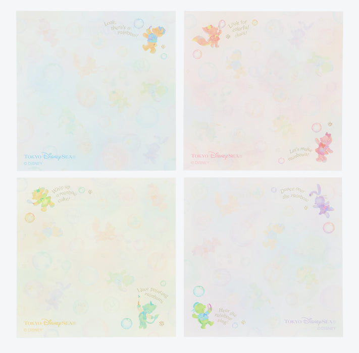 TDR - Duffy & Friends 20th Anniversary: Colorful Happiness x Duffy & Friends Memo Notes Set (Release Date: Apr 8, 2025)