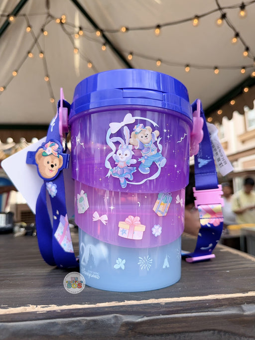 HKDL - 20th Anniversary Grand Celebration - Duffy & Friends Foldable Popcorn Bucket