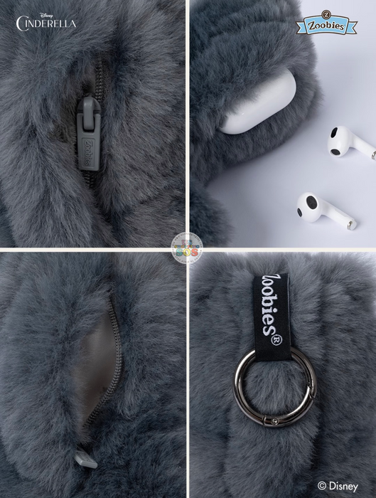 China Exclusive Zoobies x Cinderella Lucifer ‘Bad Smile’ Plush Keychain & Pouch