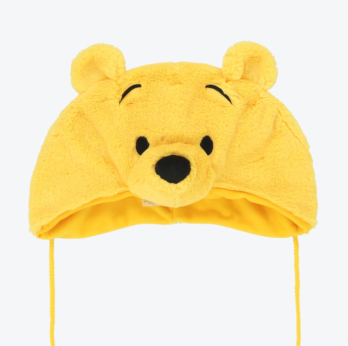 TDR - 2026 Fluffy Winnie the Pooh Fan Cap with Pom Pom For Adults (Release Date: Oct 8, 2026)