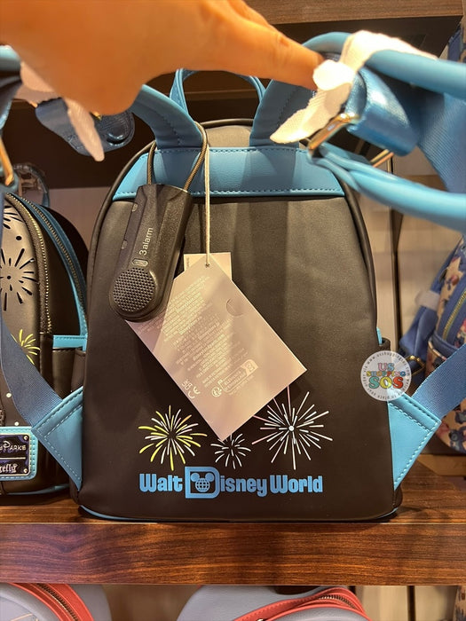 DLR/WDW - Loungefly Walt Disney World Cinderella Castle Fireworks Light-Up Backpack
