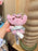 SHDL - Stitch & Angel "Travel in Shanghai" Collection x Angel with Xiao Long Bao Plush Keychain