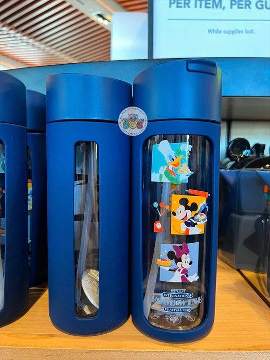 WDW - Epcot Food & Wine Festival 2026 - Mickey & Friends Water Bottle