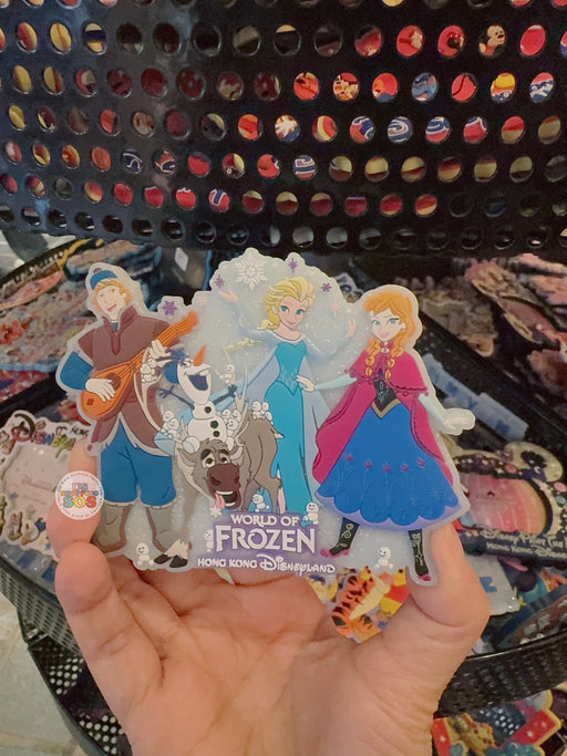 HKDL - World of Frozen & Hong Kong Disneyland Castle Magnet