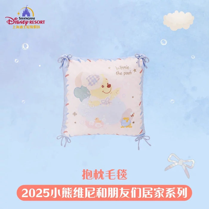SHDL - 2025 Winnie the Pooh & Friends Home Collection x Winnie the Pooh & Friends Cushion  & Blanket Set
