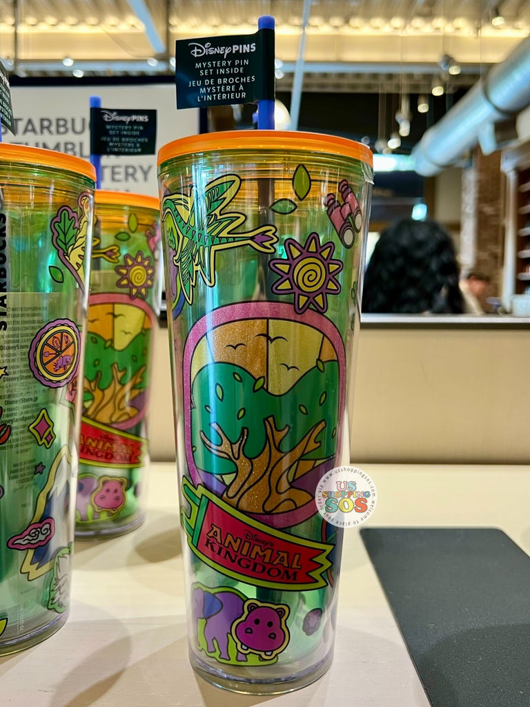 WDW - Starbucks Neon Iconography - “Disney's Animal Kingdom” Cold