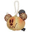 Japan Takara Tomy - Nui Pan Character Bun Mickey Mouse "Pumpkin Pan" Plush Keychain (Release Date: Sept 20, 2025)