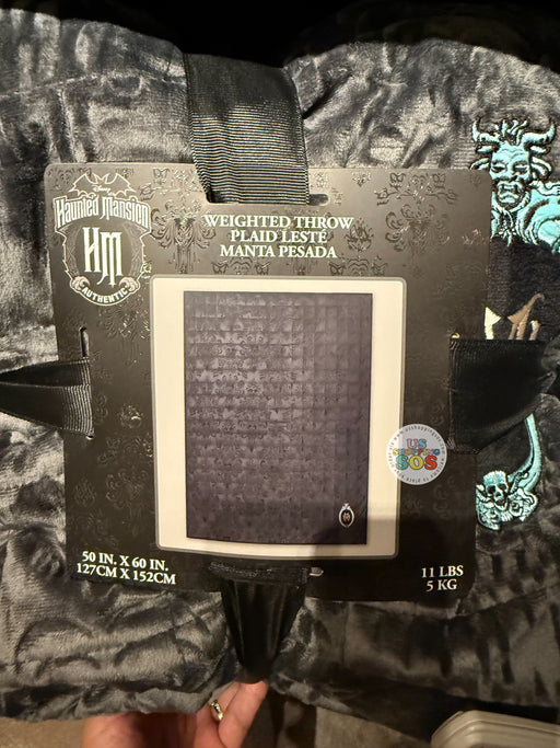 DLR/WDW - The Haunted Mansion - Wallpaper Weight Blanket 50”x60”